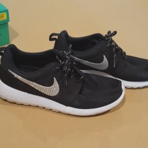 Nike Kicks with Crystals